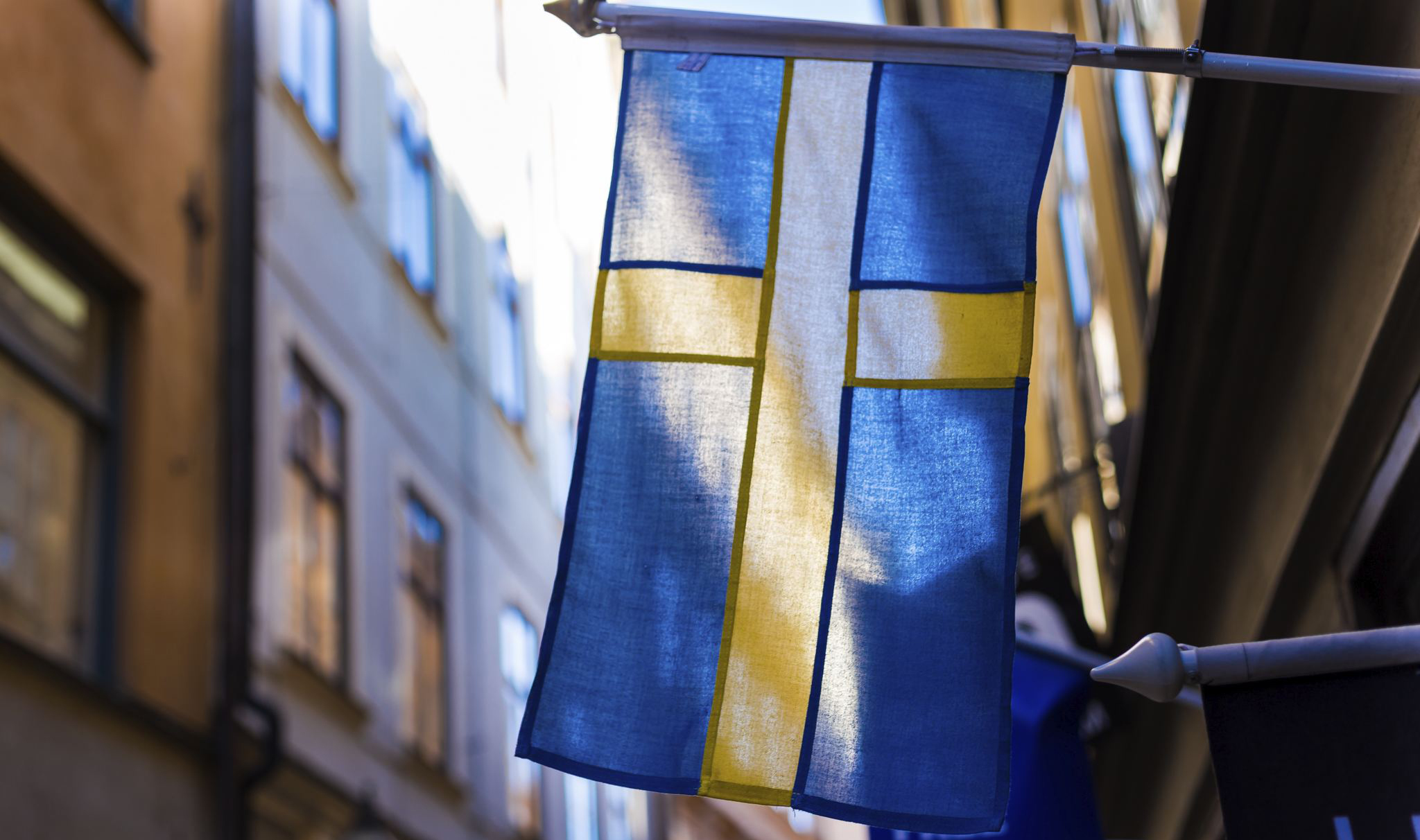 Swedish flag.
